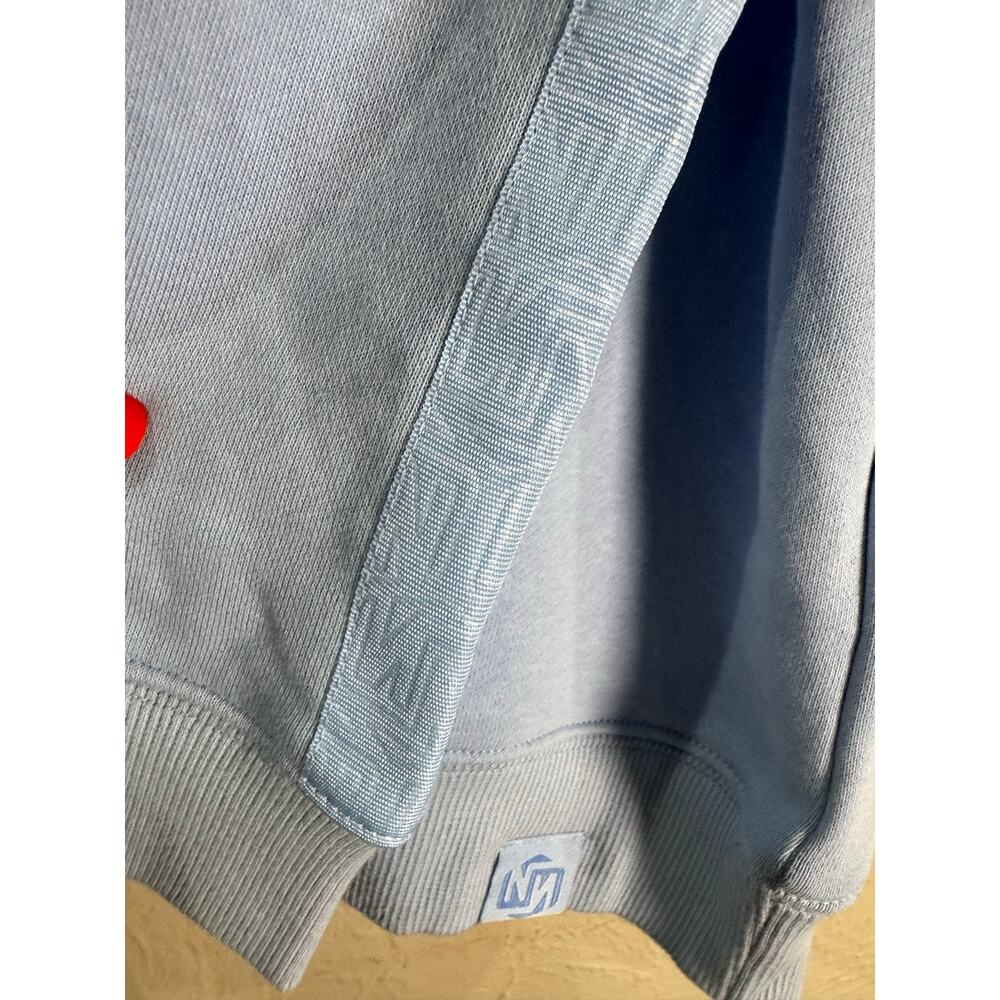 Norris Nuts Blue Cross-stitch Sweatshirt M / L - Picture 5 of 7